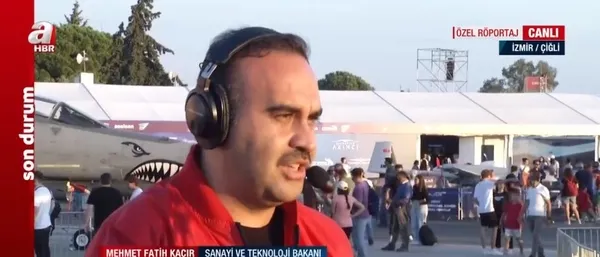 ÖZEL RÖPORTAJ | Sanayi ve Teknoloji Bakanı Mehmet Fatih Kacır A Haber’de!