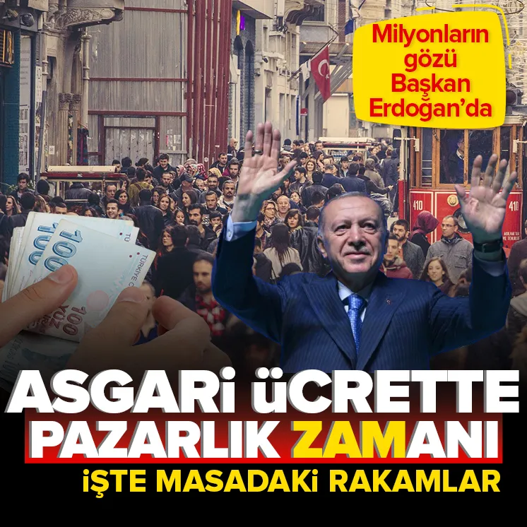 2025 asgari ücreti için pazarlık zamanı