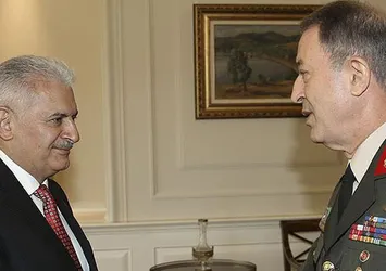 Yıldırım Hulusi Akar'la görüştü