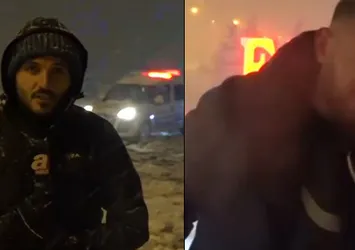 Yoğun kar ulaşımı durdurdu! Mahsur kalan vatandaşlardan uyarı: İşiniz yoksa dışarı çıkmayın