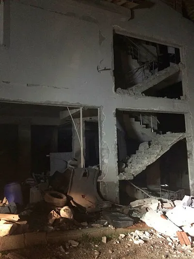 Son dakika: Hatay Altınözü'nde kazan dairesinde patlama - 1