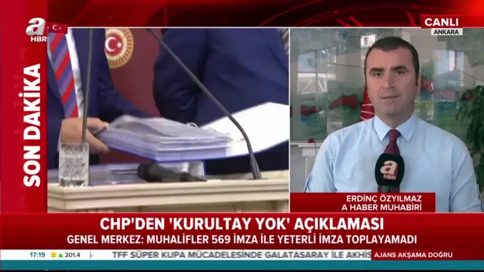 CHP’den ’Kurultay yok’ açıklaması