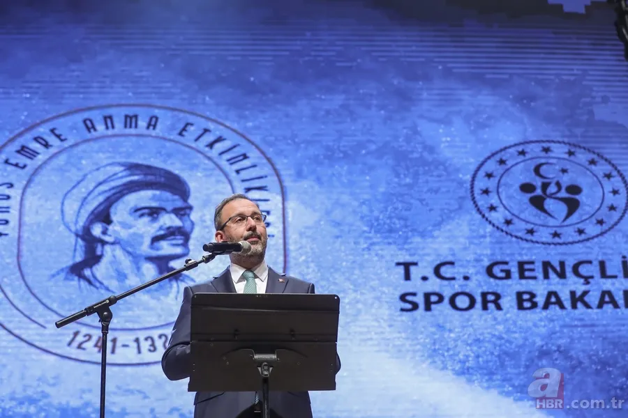 Bakan Kasapoğlu Yunus Emre anısına şiir okudu 6