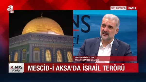 A Haber canlı yayınında flaş çağrı: Birleşmiş Milletler Kudüs'e barış gücü göndermeli - 1