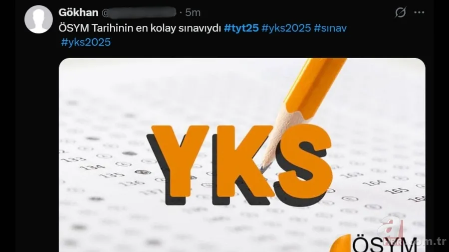 2025 TYT sona erdi! TYT nasıldı: zor muydu, kolay mıydı? YKS TYT’de hangi ders daha zordu? İşte sınav yorumları 3