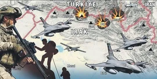 Terör kampları yerle bir edildi! PKK’nın can damarları kesiliyor! İşte 5 maddede Zap’ın önemi