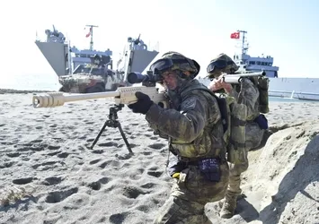 Mehmetçik amfibi eğitimleri başarıyla tamamlandı