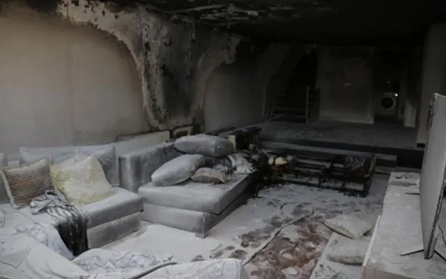 İzzet Yıldızhan'ın evi yandı, çocukları ölümden döndü - 1