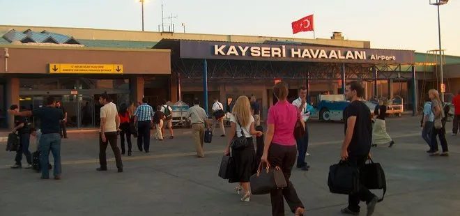 Kayseri Havalimanı 1 milyon 539 bin yolcuya hizmet verdi