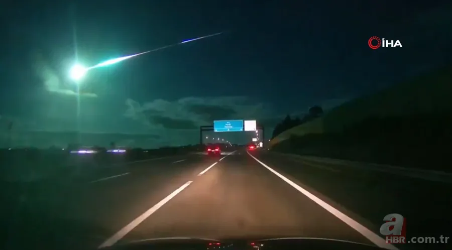 Seyir halinde giderken neye uğradığını şaşırdı! Mavi renkli ateş topu… 4