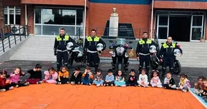 Gaziantep’te öğrencilere trafik eğitimi