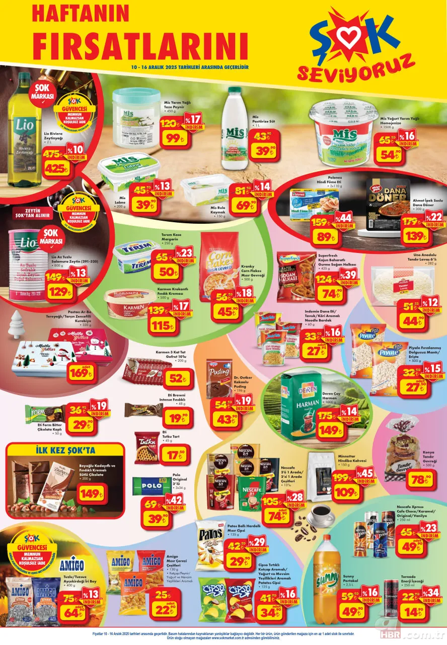 ŞOK 10-16 Aralık indirim listesi açıklandı! Aktüel ürünler ve yeni kampanyalar 2