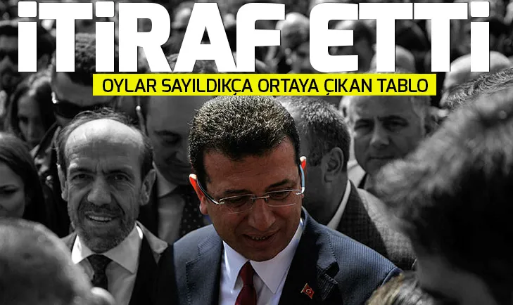 İstanbulda Ekrem İmamoğlundan seçim itirafı