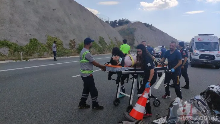 Gebze-İzmir Otoyolu’nda alkollü sürücü dehşet saçtı! 4 yaralı