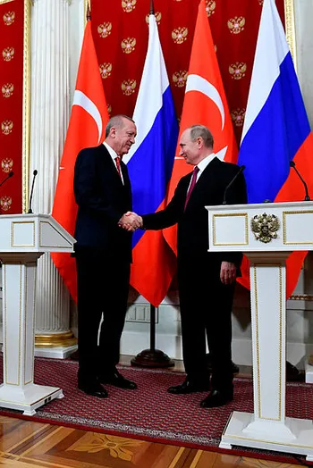 Son dakika: Putin ile görüşen Başkan Erdoğan’dan ’güvenli bölge’ açıklaması