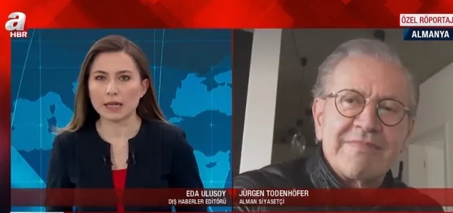 Eski milletvekili Jürgen Todenhöfer A Haber’de! İsrail’e tepki gösterdi