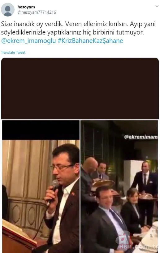 Ekonomi kötüye gidiyor algısı yapan CHP'lilerden lüks restoranda gösterişli eğlence! 4