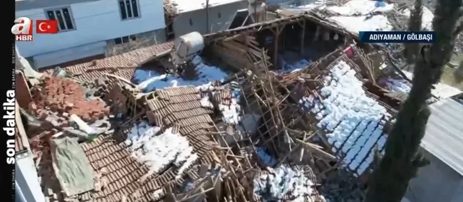 Depremler köyleri de yıktı! Köylülerin Başkan Erdoğan’a güveni tam: Yaparsa o yapar