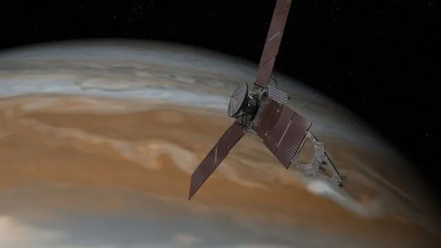 Juno, Jüpiter ilk görüntüyü dünyaya gönderdi!