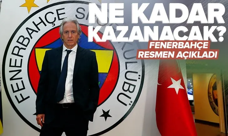 Son dakika: Fenerbahçe Jorge Jesus’u resmen açıkladı! Jorge Jesus Fenerbahçe’den ne kadar alacak?