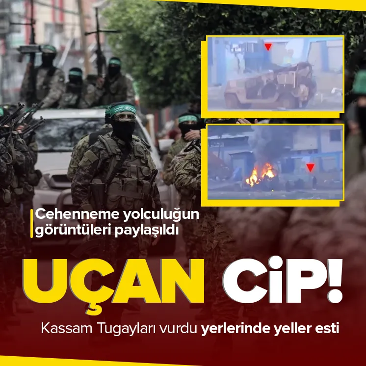 Cehenneme yolculuğun görüntüleri paylaşıldı