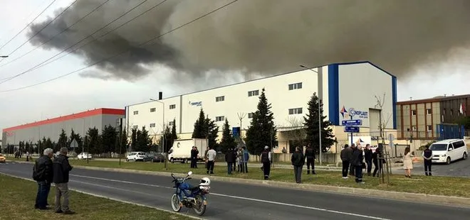 Tekirdağ’da fabrikada patlama