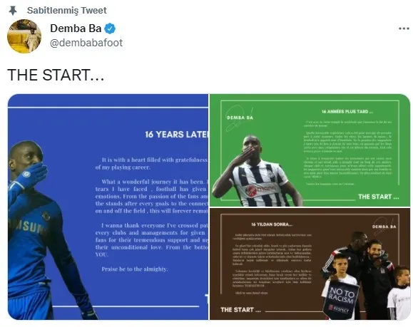 Demba Ba'dan karar! Beşiktaş fotoğrafı ile duyurdu - 4