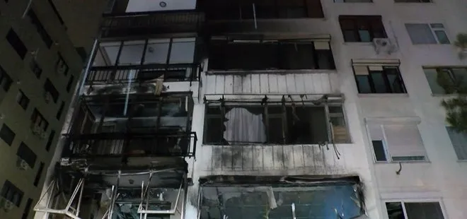 Kadıköy’de hareketli gece! 10 katlı binada korkutan yangın