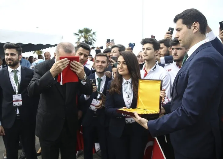 Başkan Erdoğan Samsun’da halka seslendi