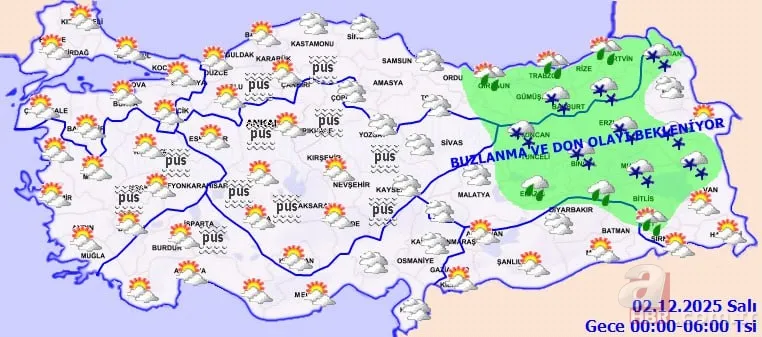 Kar İstanbul'un kapısında! Lapa lapa yağış tarihi belli: Don, sağanak, sis, pus... Hepsi haritada 15