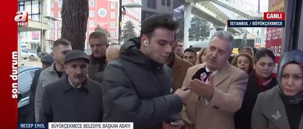 Cumhur İttifakı Büyükçekmece Başkan Adayı Recep Erol A Haber’de! Projelerini tek tek anlattı