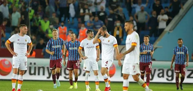 Trabzonspor: 1 - Roma: 2 MAÇ SONUCU | Fırtına salladı ama yıkamadı