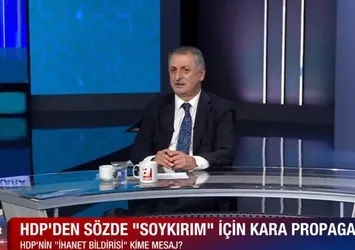 Sabah gazetesi yazarı Mahmut Övür'de A Haber'de soykırım iddiasında bulunan ABD Başkanı Biden ve muhalefete tepki
