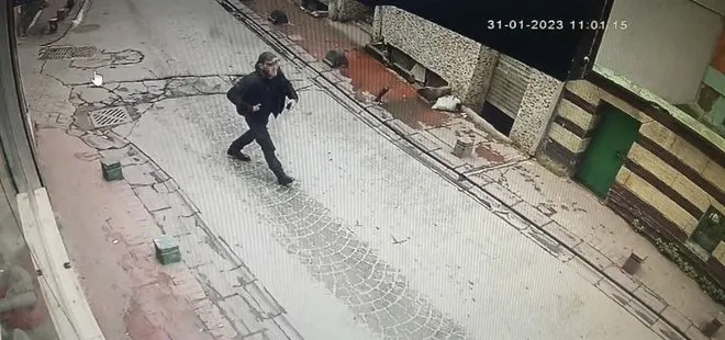 İstanbul’da silahlı saldırı sonrası akılalmaz görüntüler! Vurulduğunun farkına varmadan 200 metre yürüdü