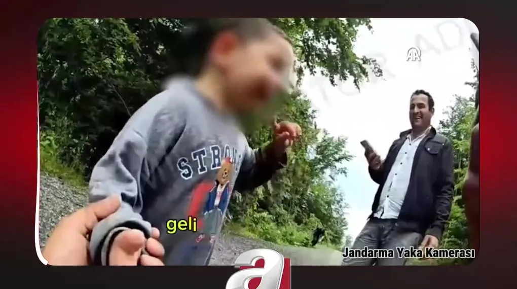 KAYIP ÇOCUĞUN BULUNDUĞU ANLAR