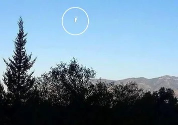 Kaş'ta gökyüzünde görülen cisim korkuttu