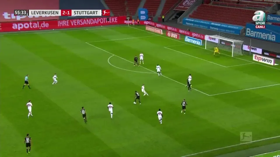 GOL | Leverkusen 3-1 Stuttgart