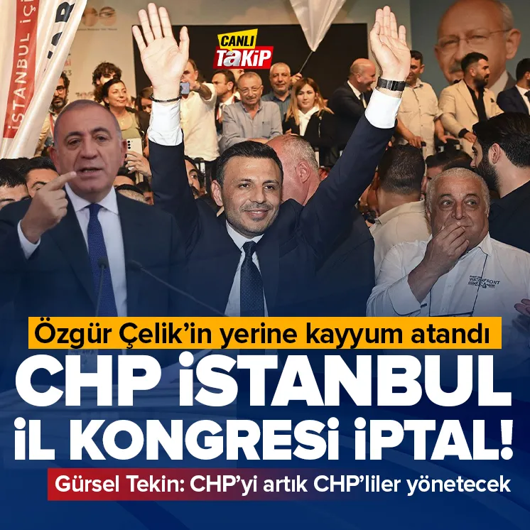 CHP İstanbul Kongresi iptal oldu