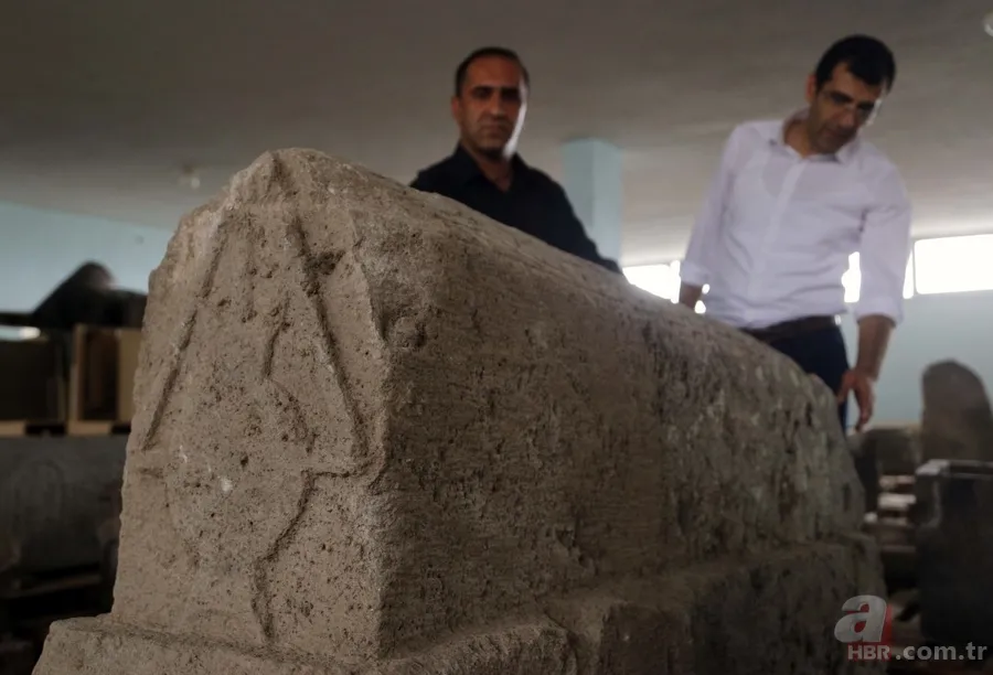 Kazıdan çıkan "Sultan Alaaddin" yazısı büyük heyecan yarattı 1