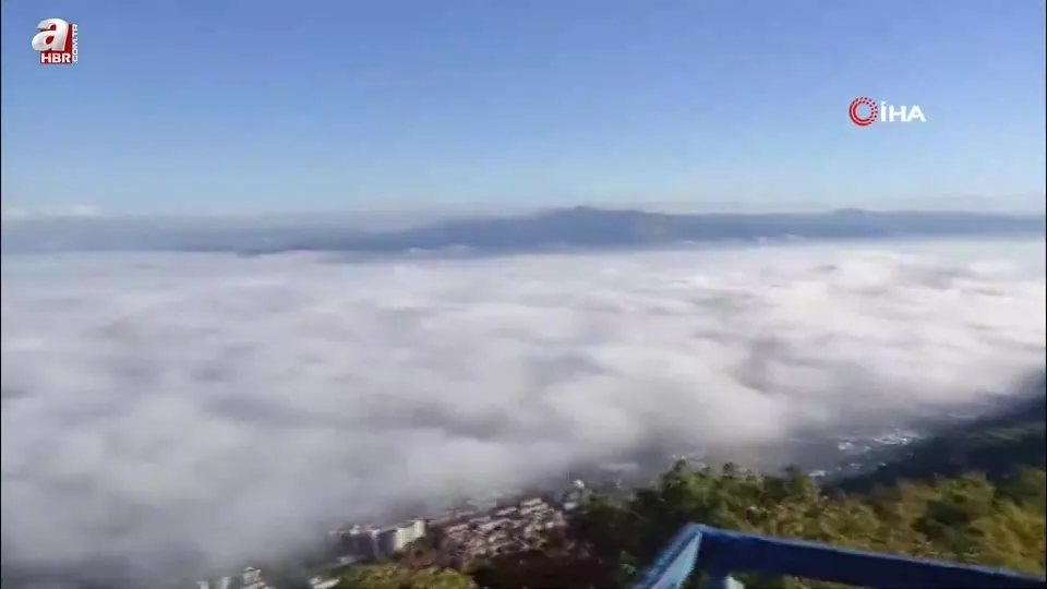 Bursa sisle kaplandı