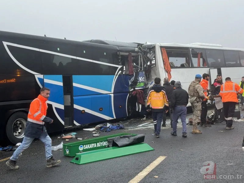 Kuzey Marmara Otoyolu Sakarya mevkiinde katliam gibi kaza! Kazanın tanığı dehşet anları anlattı 9