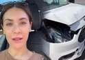 Fulya Zenginer trafik kazası geçirdi! O anları böyle paylaştı! Adım çıkacaktı