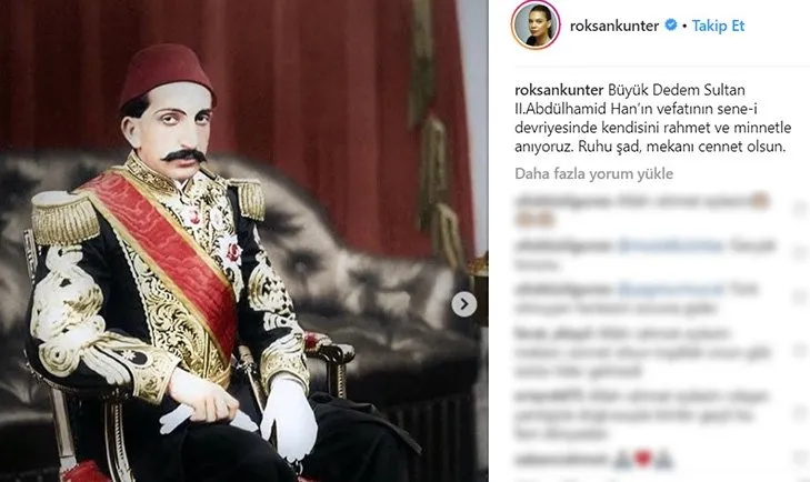 Sultan II. Abdülhamid Han’ın torunu Roksan Kunter; Hiç hava atmadım, miras peşinde de değilim