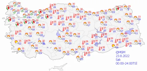 1661014554738.png 3 gün boyunca sağanak yağış var! Önümüzdeki haftaya dikkat! Meteoroloji'den son dakika uyarısı! İstanbul Ankara İzmir hava durumu - 5