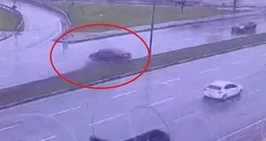 Bursa’da facia gibi kaza! Refüjden uçtu ciple çarpıştı