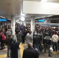 İstanbulda metro seferlerinde aksama