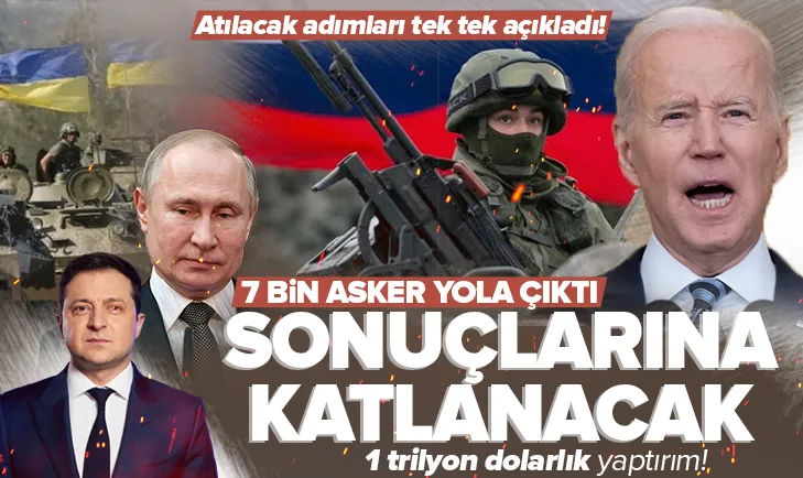 Biden atılacak adımları tek tek açıkladı!