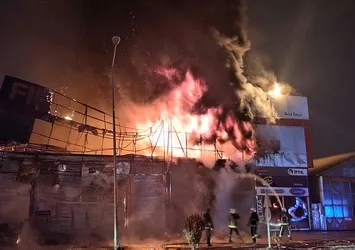 Van'da korkutan yangın!