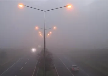 Tekirdağ sis etkili oldu