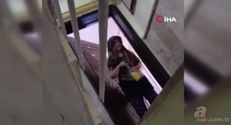 Yaşlı çift dehşet saçtı! Polise satırla saldırı girişimi kamerada | Kimyasal madde ile zehirlemeye çalıştılar 5